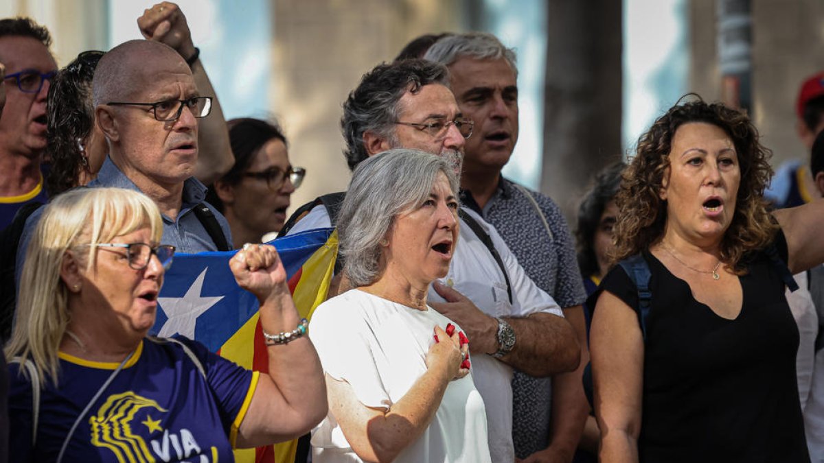 La ANC grita a la participación en la manifestación: «Todo el mundo que quiera la independencia, que salga y que lo diga»