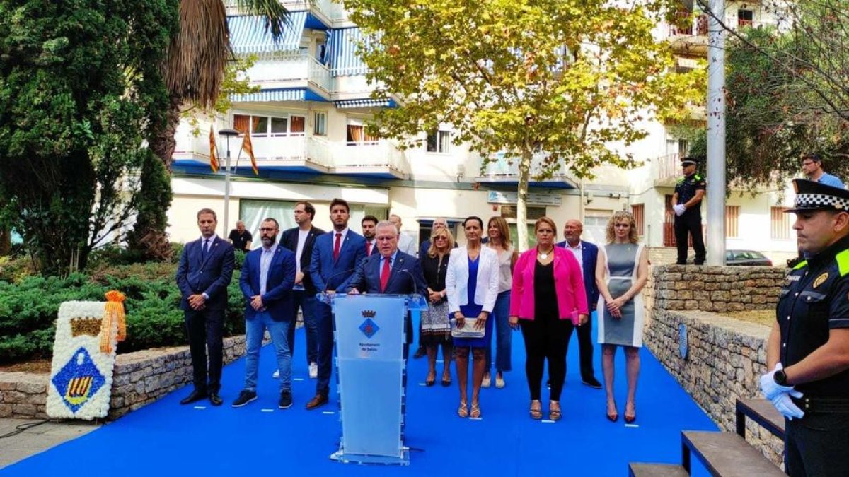 Pere Granados presideix els actes de la Diada a Salou