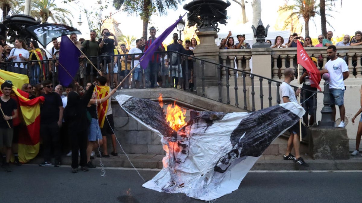 La manifestación de la izquierda independentista congrega a 5.000 personas, según los organizadores