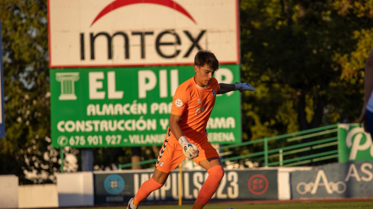 Dani Martín, la promesa del Rayo Majadahonda que ha de batre el Nàstic