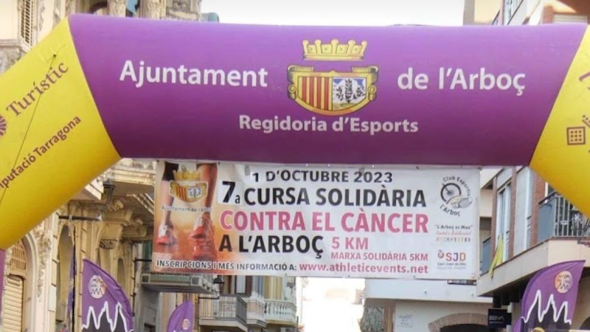 Casi 350 corredores participan con éxito en la 7.ª Carrera y Marcha Solidaria contra el Cáncer de l'Arboç