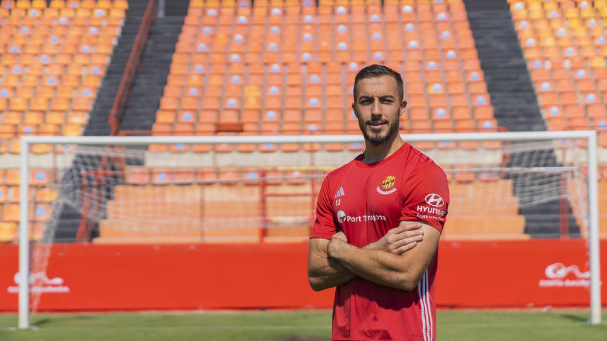 «Em volia treure l'espina de ser el porter del Nàstic»