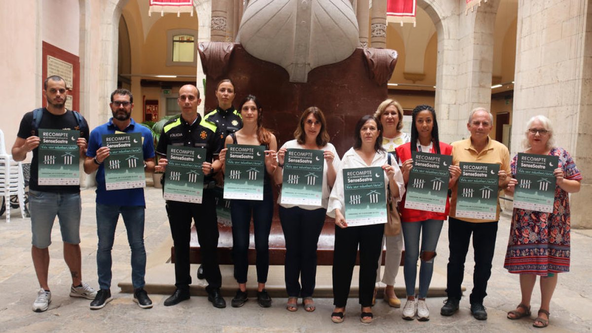Tarragona vol arribar als 100 voluntaris per al recompte de persones sense sostre del 17 d'octubre