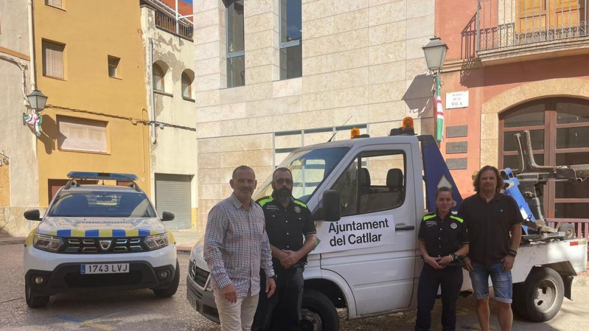 El Catllar pone en marcha el servicio de grúa municipal