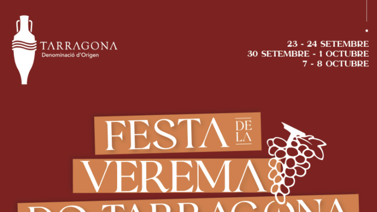 Siete bodegas participarán en la Fiesta de la Vendimia de la DO Tarragona