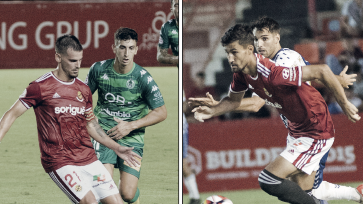 Joan Oriol i Pablo Trigueros, els imprescindibles del Nàstic