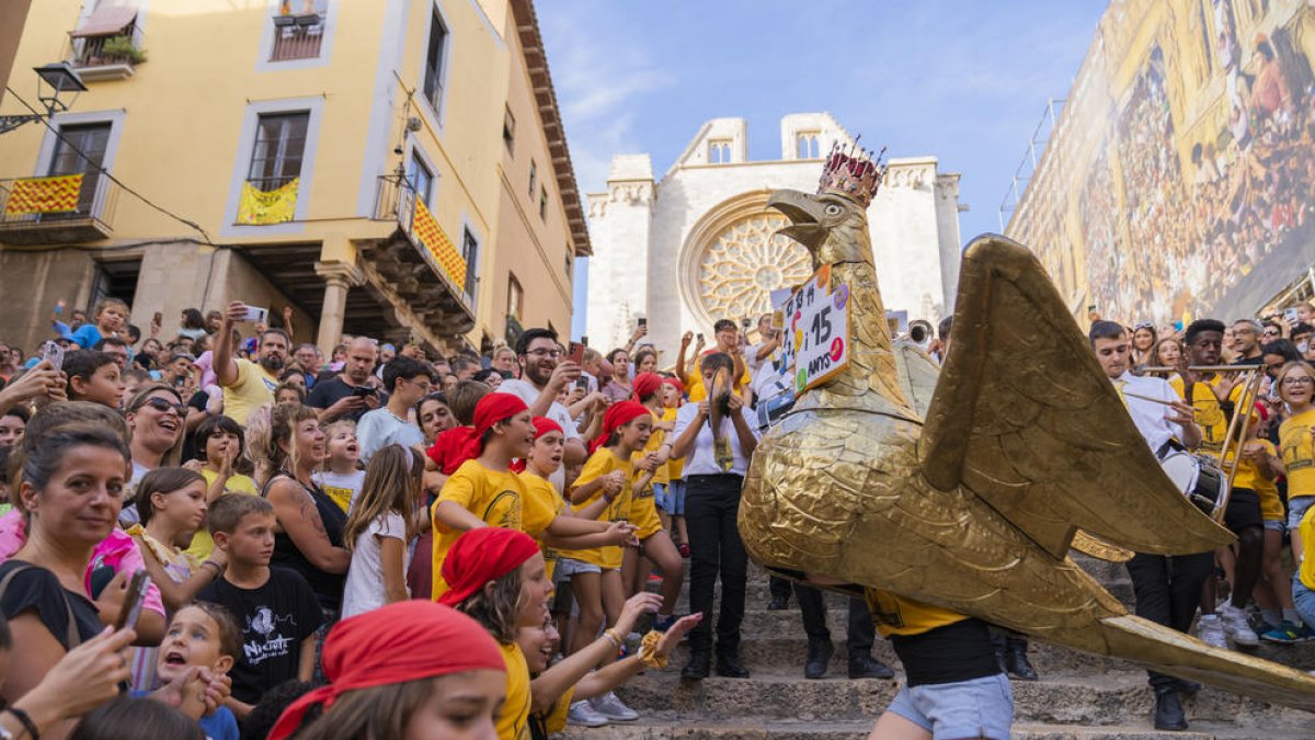 Los pequeños hacen grande la Baixadeta de Tarragona