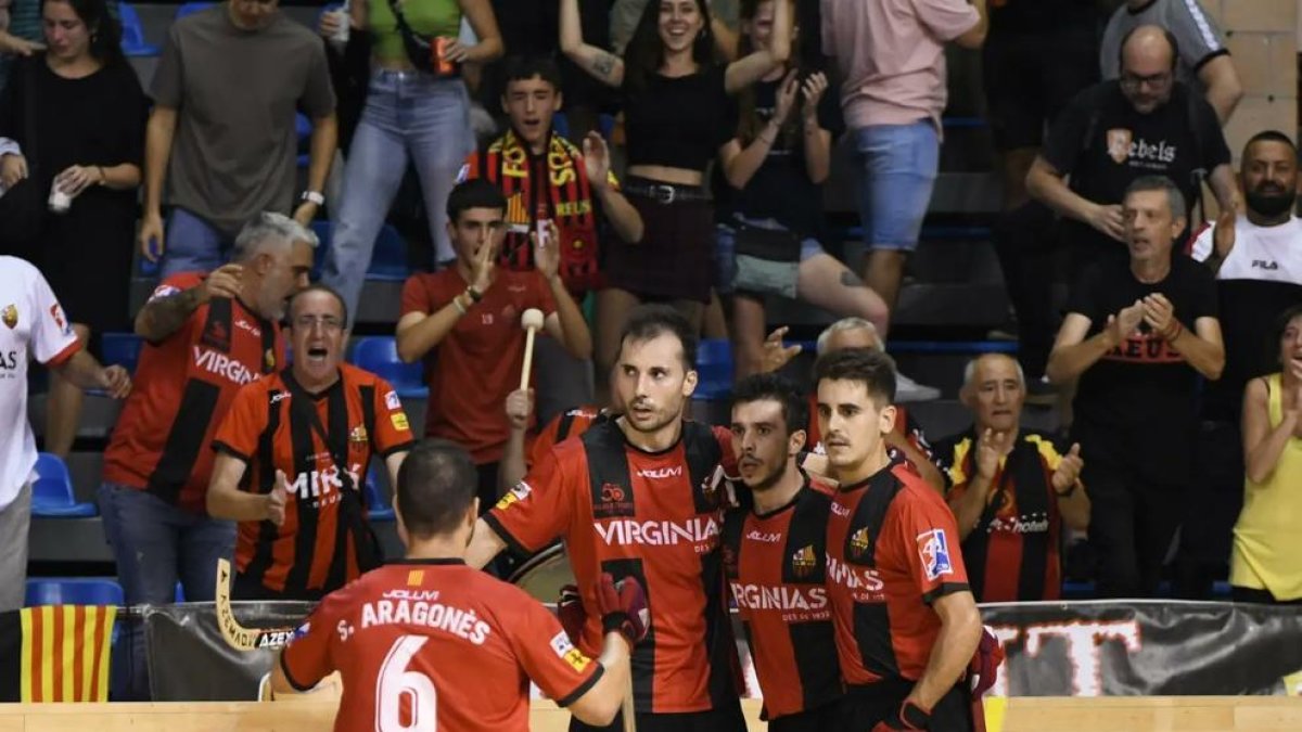 El Reus Deportiu assoleix el primer triomf amb una gran remuntada (6-5)