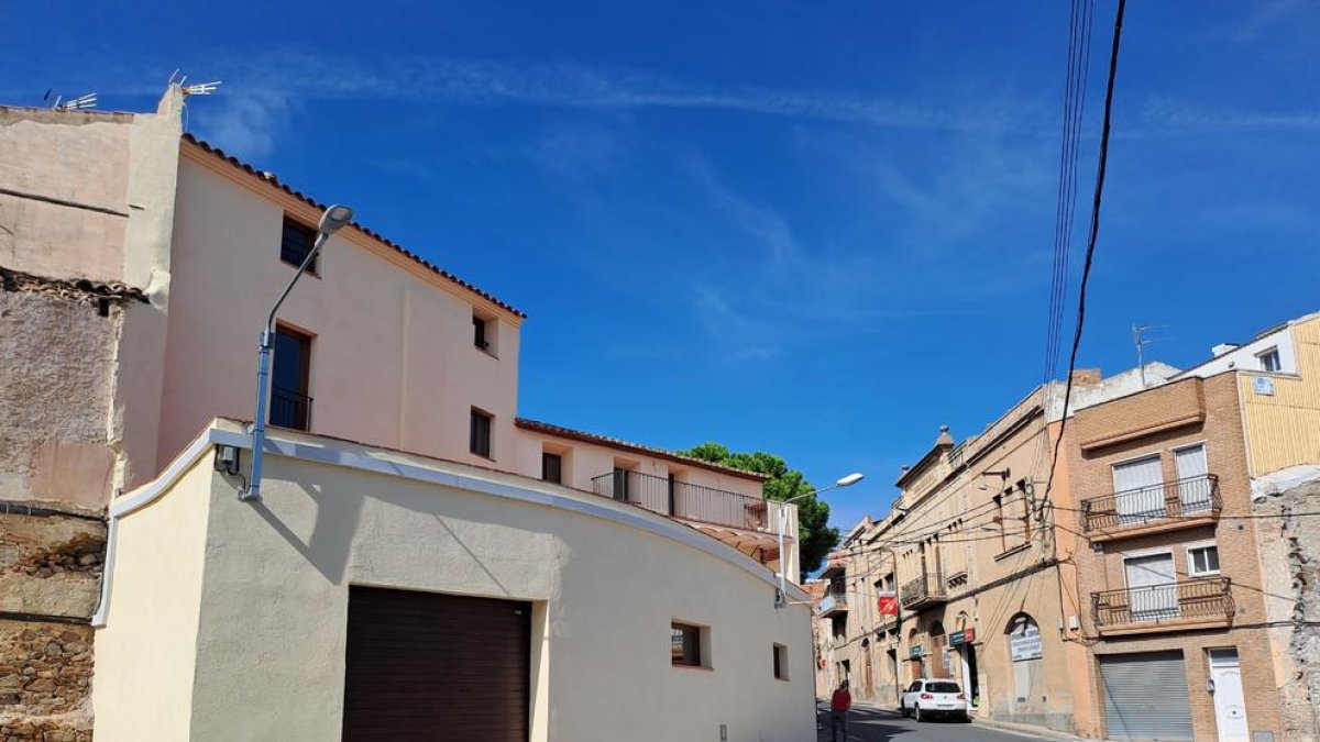 Finalitzen les obres d'adequació de l'entorn de Can Casals a les Borges del Camp