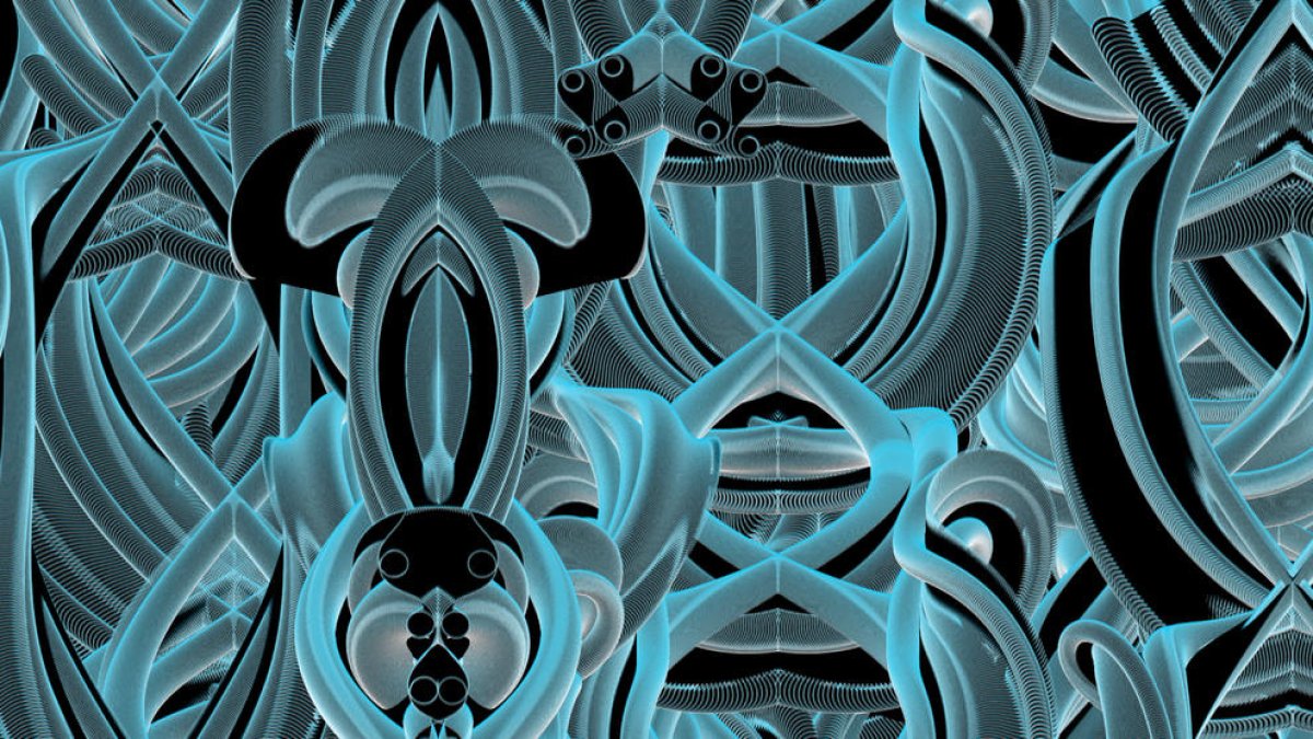 La artista austríaca LIA proyecta 'Fluctus' en La Façana de Lo Pati