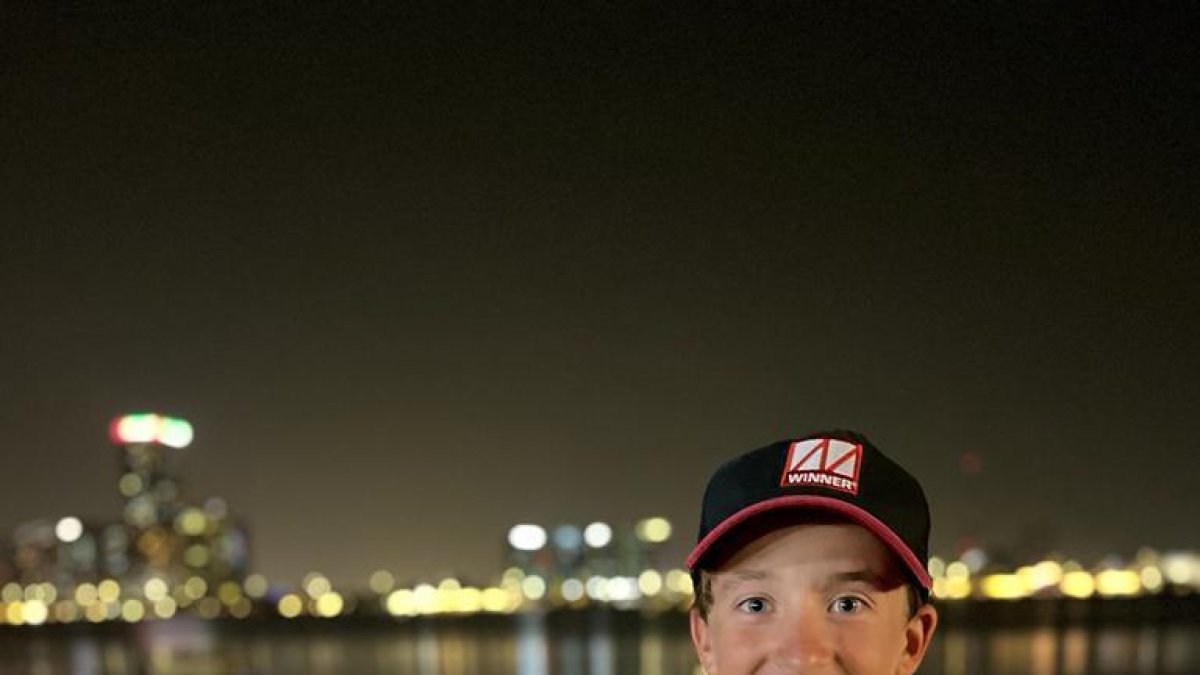 Joan Domingo, regatista del Club Náutico Cambrils, subcampeón del Optimist Asian and Oceanian Championship