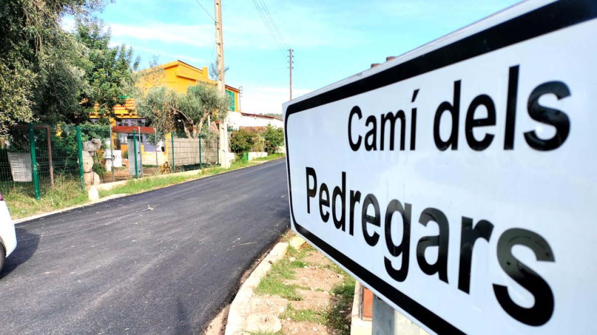 Alcanar finaliza las reparaciones de los caminos destrozados por los aguaceros de 2018