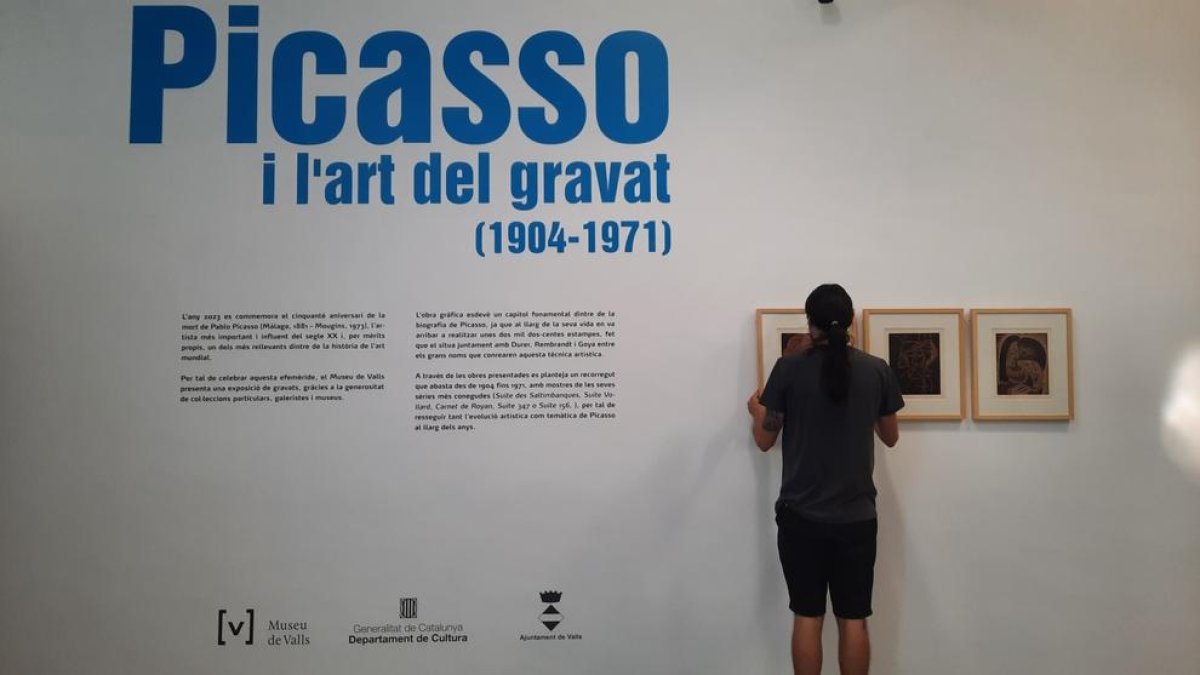 Últims dies per veure l'exposicó de Picasso al Museu de Valls