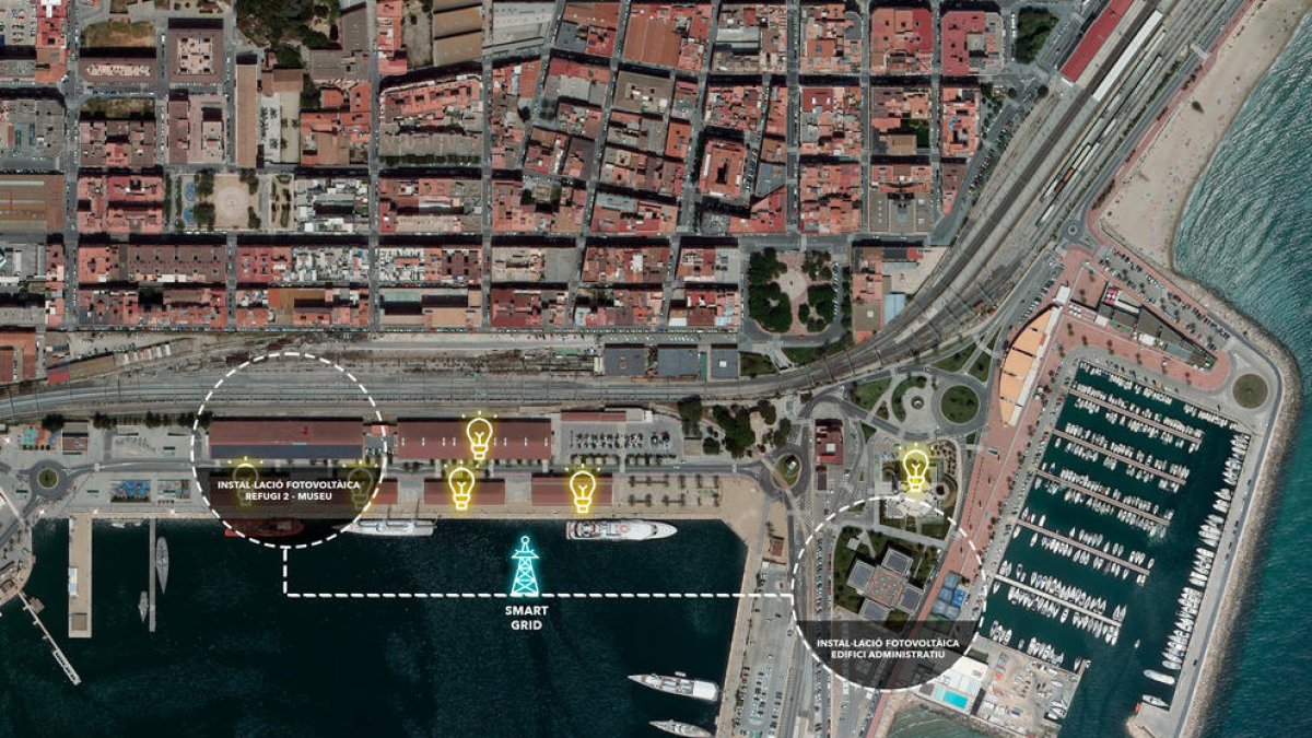Port Tarragona prova amb èxit l'Smart Grid al Moll de Costa