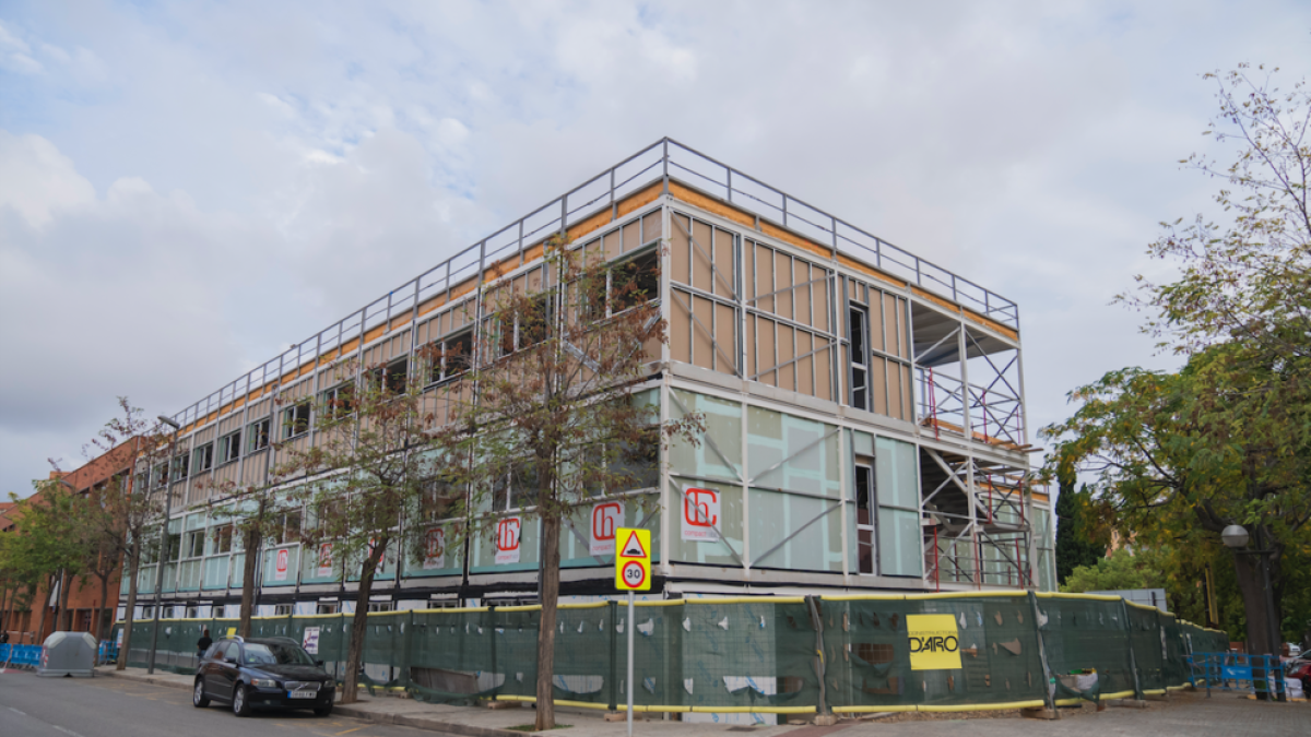 La primera fase d'ampliació del CAP La Granja finalitzarà al desembre