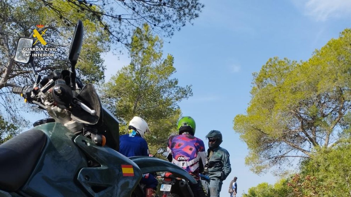 La Guàrdia Civil intensifica els controls per a la protecció de les muntanyes de Tarragona