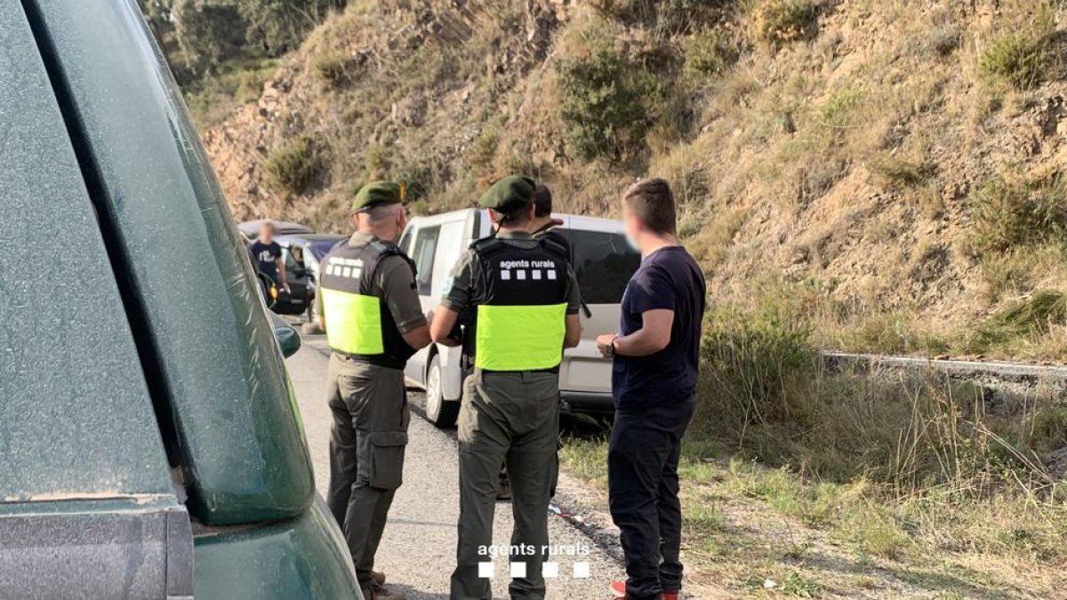 Los Agentes Rurales llevan a cabo un operativo especial con motivo del Ralli Cataluña