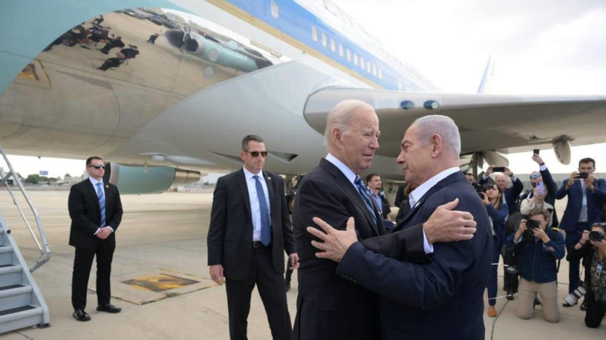 Biden apunta a Hamás como autor del ataque al hospital en Gaza