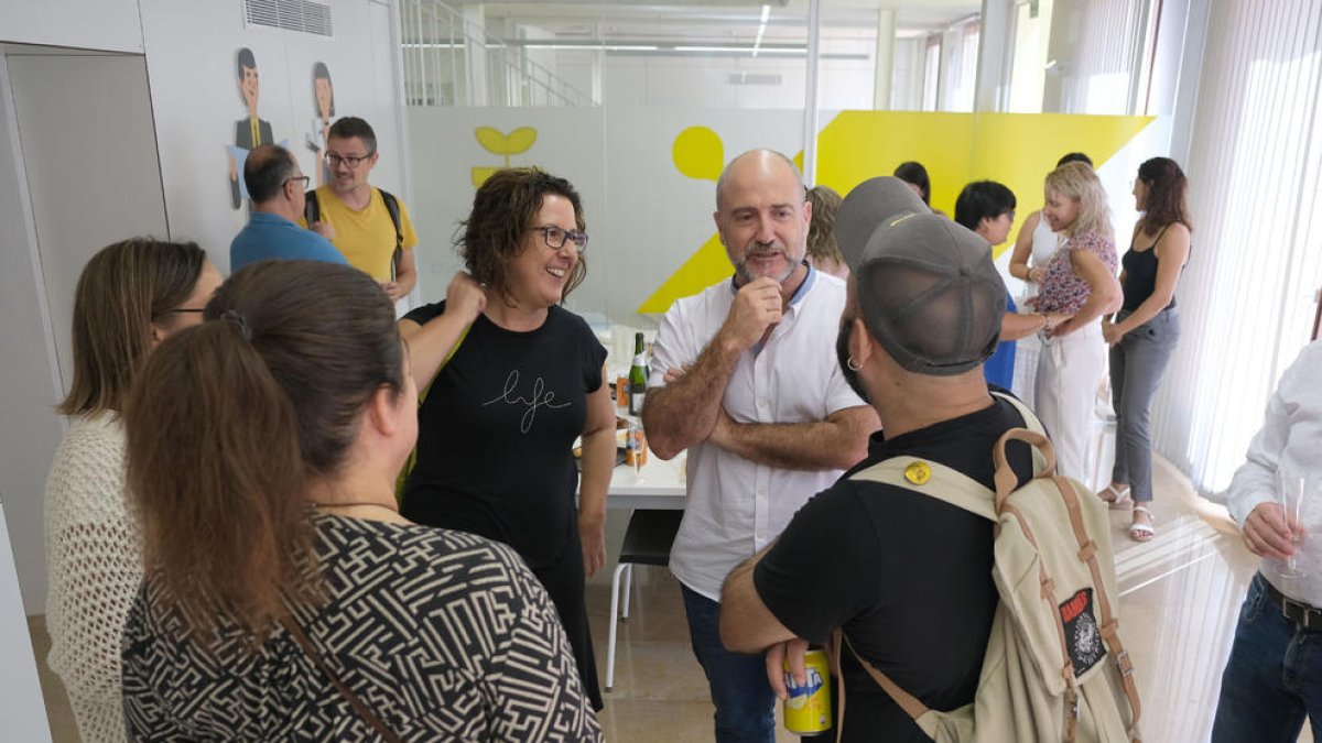 Els espais de treball de la Torre del Llimó allotgen vuit noves empreses i persones emprenedores