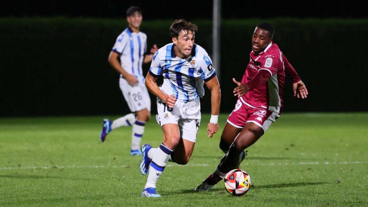 La Real Sociedad B, el filial imbatido que quiere hurgar en la herida del Nàstic