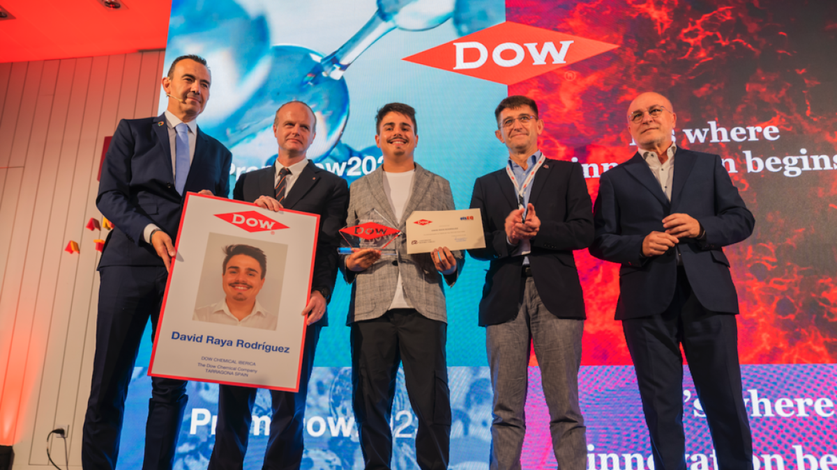 David Raya gana el Premio Dow y reivindica el talento joven como la llave de futuro