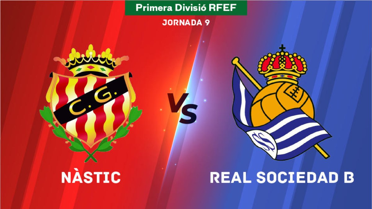 Sigue en directo el Nàstic - Real Sociedad B