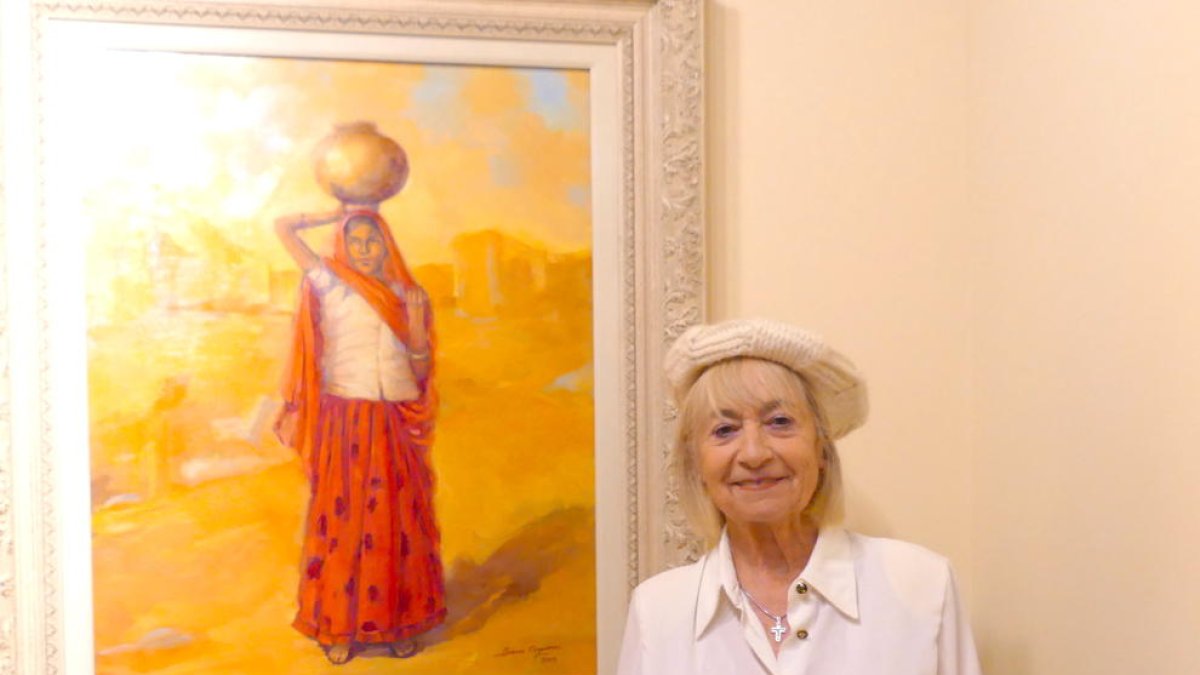 La Torre Vella de Salou acoge una exposición de la artista Barra Nogueras