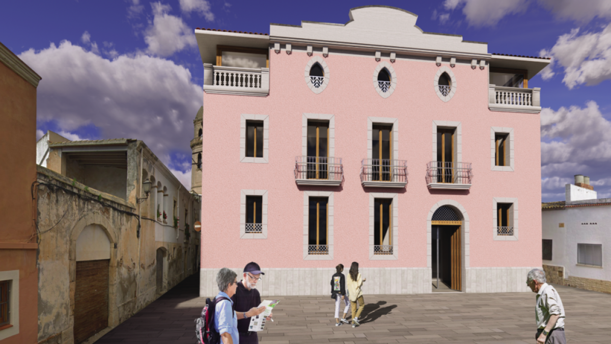 Roda de Berà empieza las obras de rehabilitación de Cal Guivernau para convertirlo en la nueva biblioteca municipal