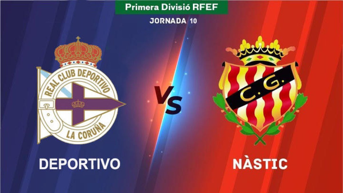 Segueix en directe el Deportivo-Nàstic