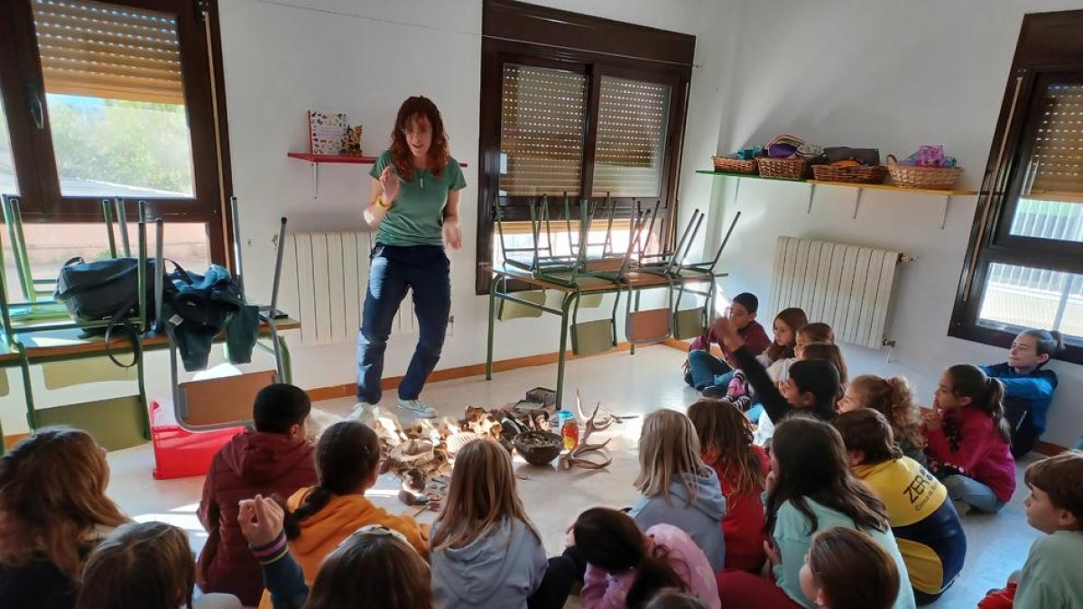 Un centenar de personas en los talleres del IPHES realizados en la Conca de Barberà
