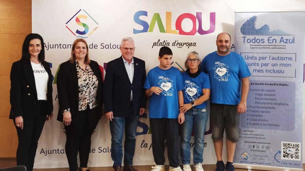 Todos en Azul se instala en Salou