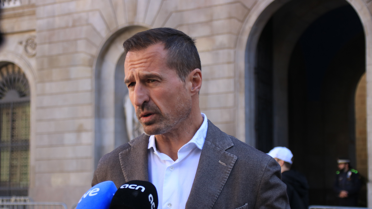 El presidente de Federatur, David Riba, una vez conoció la nueva ley de licencias de pisos turísticos, el pasado martes 7 de noviembre.