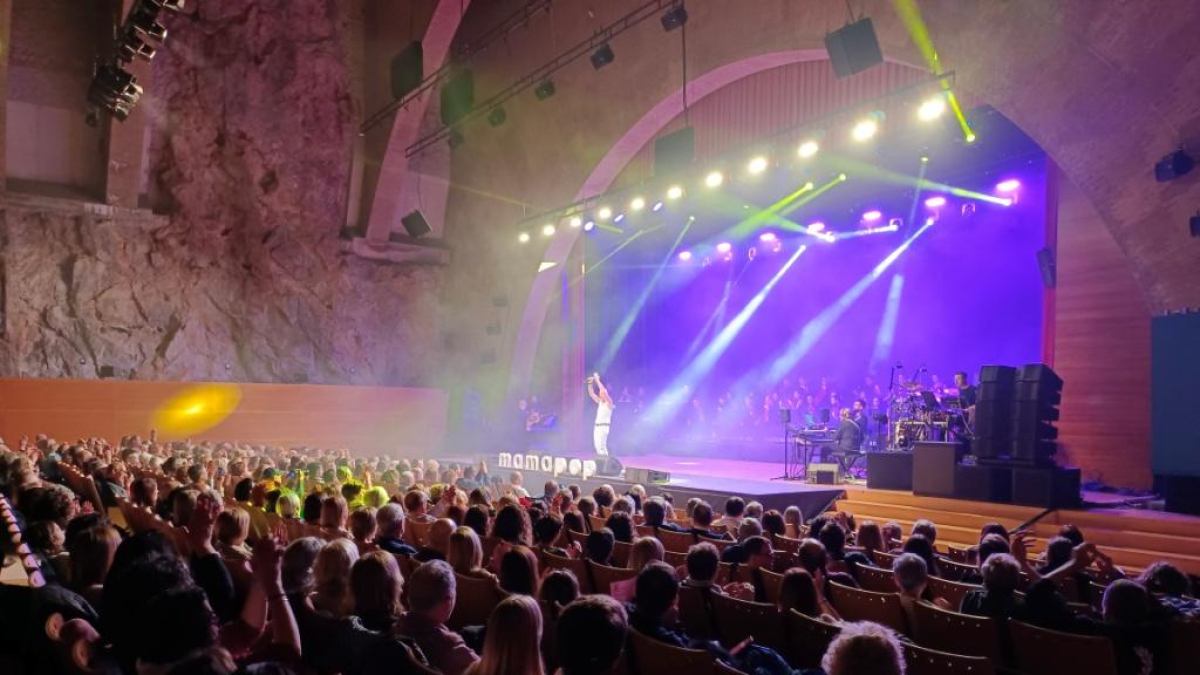 Concert de Mamapop ahir al Palau Firal i de Congressos de Tarragona.