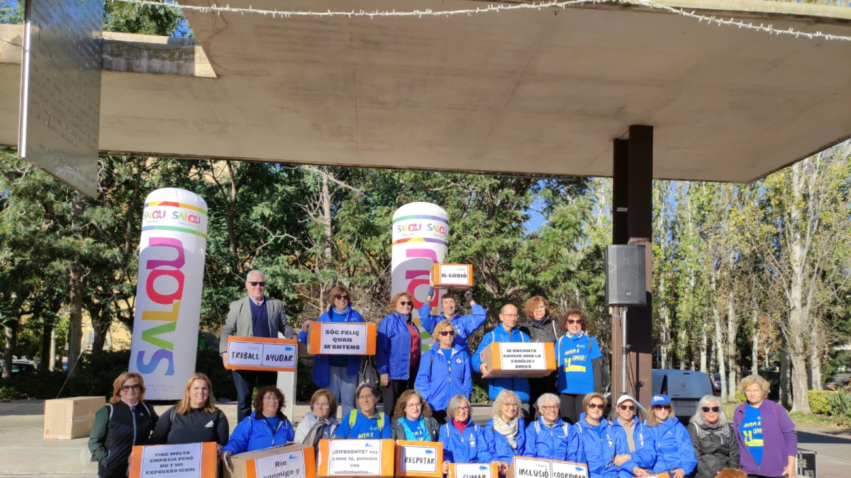 Conmemoración del Día Mundial de las Personas con Discapacidad 2023, ayer en Salou.