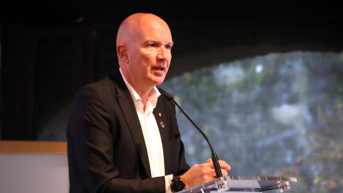 El conseller de Acción Climática, David Mascort.