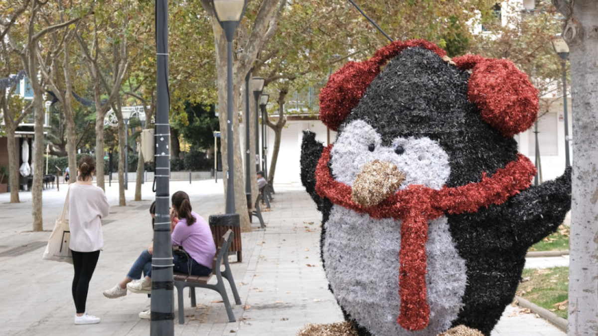 Imagen de archivo de la llegada de la Navidad a Cambrils.