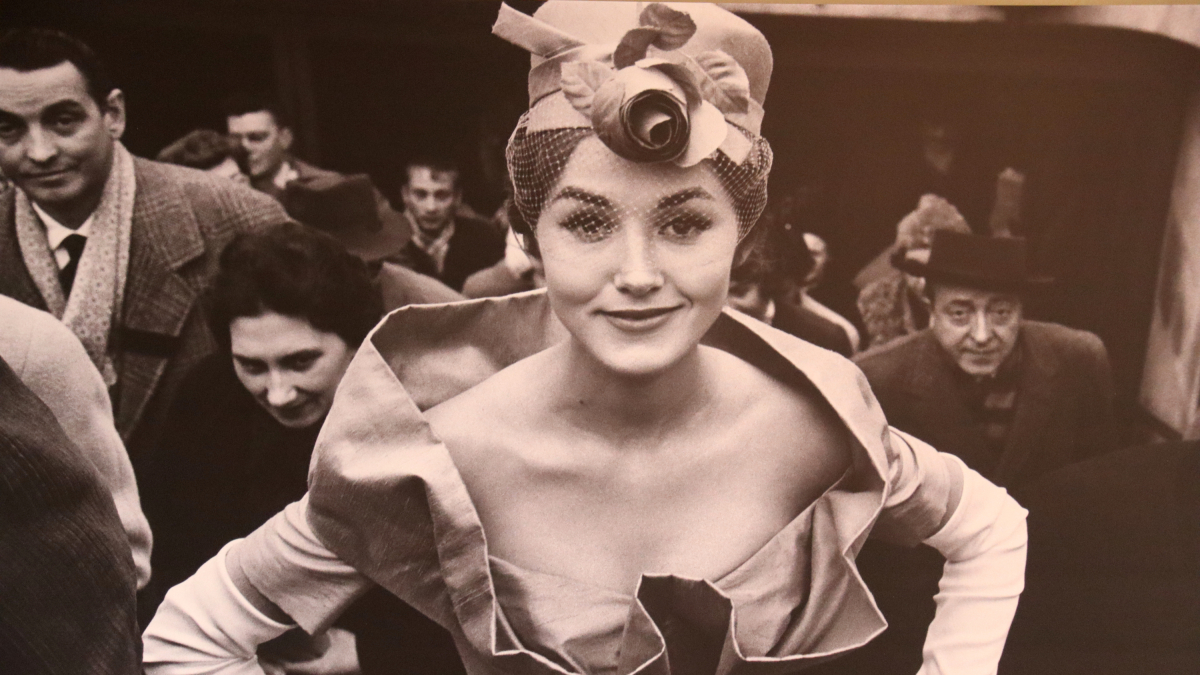 Una de las fotografías de Frank Horvat que se exponen al Castillo de Vila-seca.