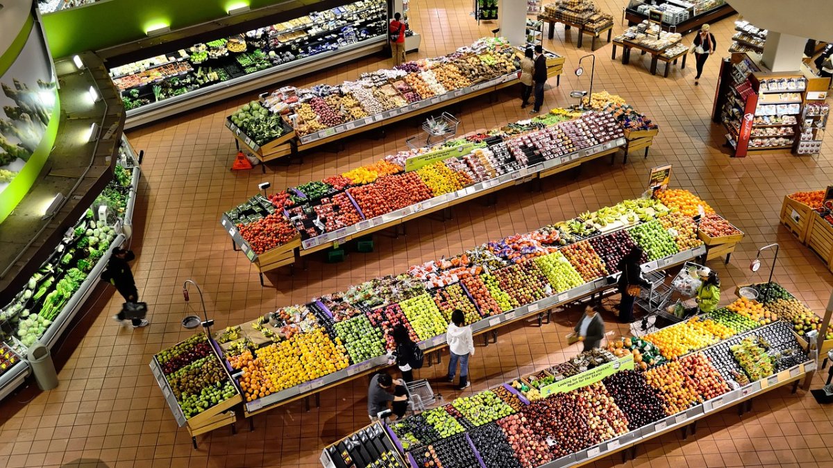 Imatge d’un supermercat.