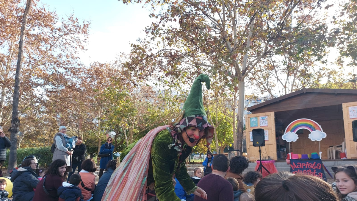 Una actividad en La Guingueta, en el Parque de la Ciudad.