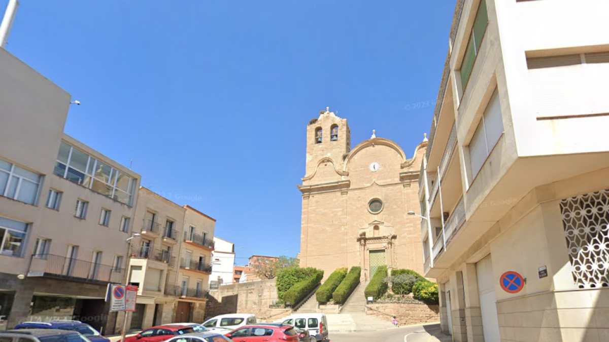 Imagen de la Iglesia de la Asunción de la Virgen de Alcarràs.