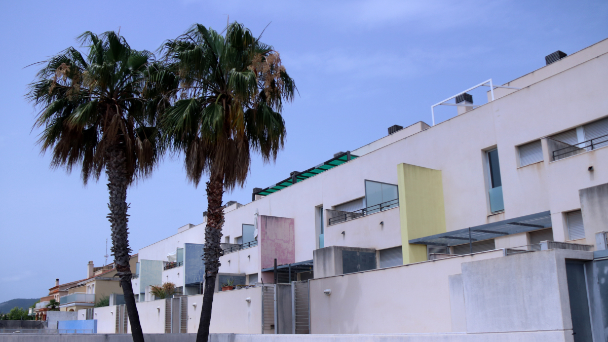 Els apartaments de Turov a Alcanar Platja, que han de ser enderrocats per ordre judicial.