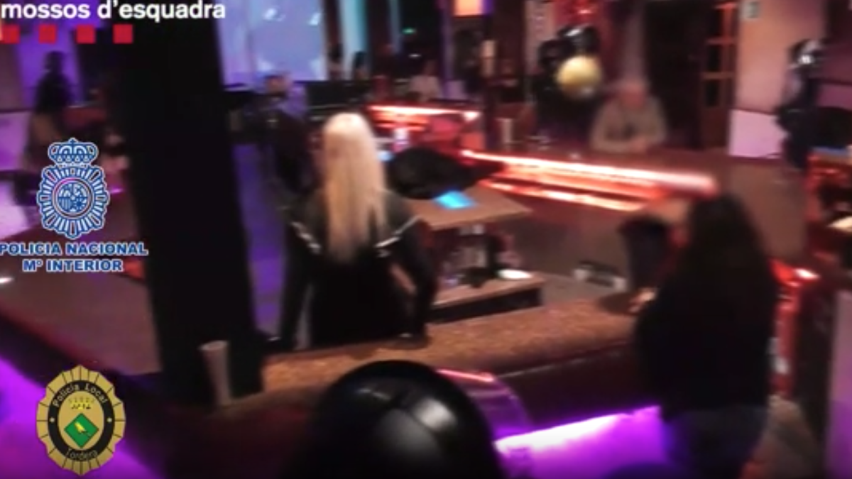 Operativo policial en un prostíbulo de Tordera.