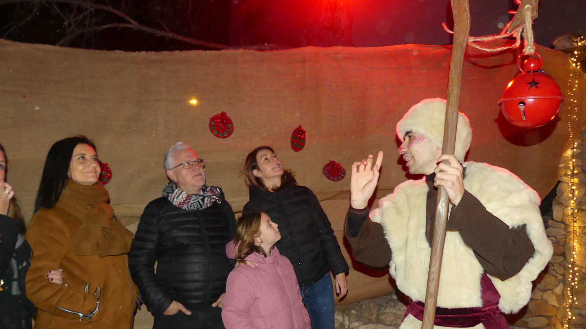 Parte del recorrido de 'Un paratge màgic', en Salou.