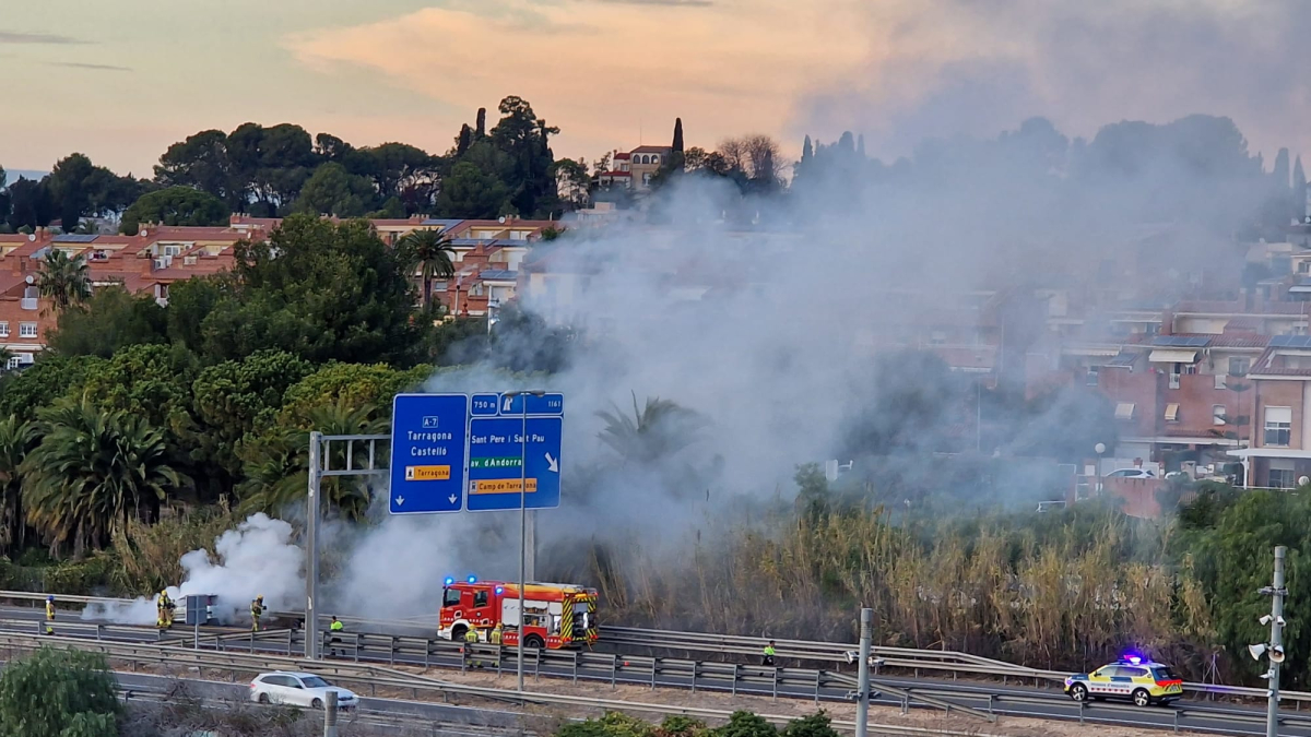 Los Bomberos ya han extinguido el fuego.