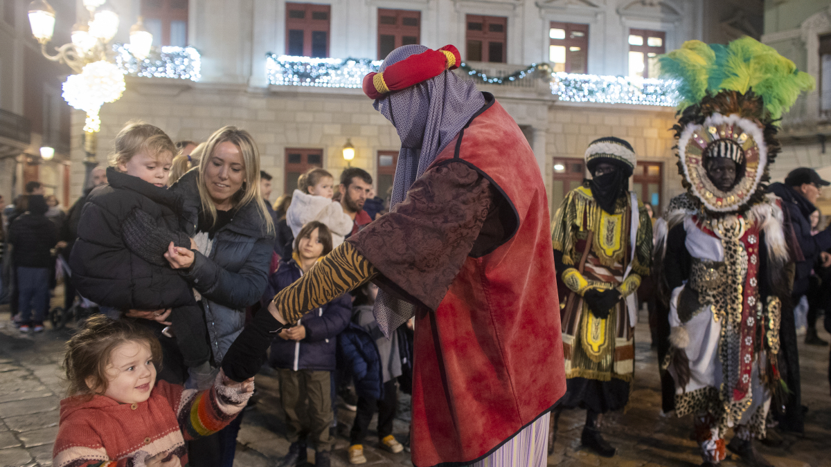 Los pajes reales llegan a Reus.