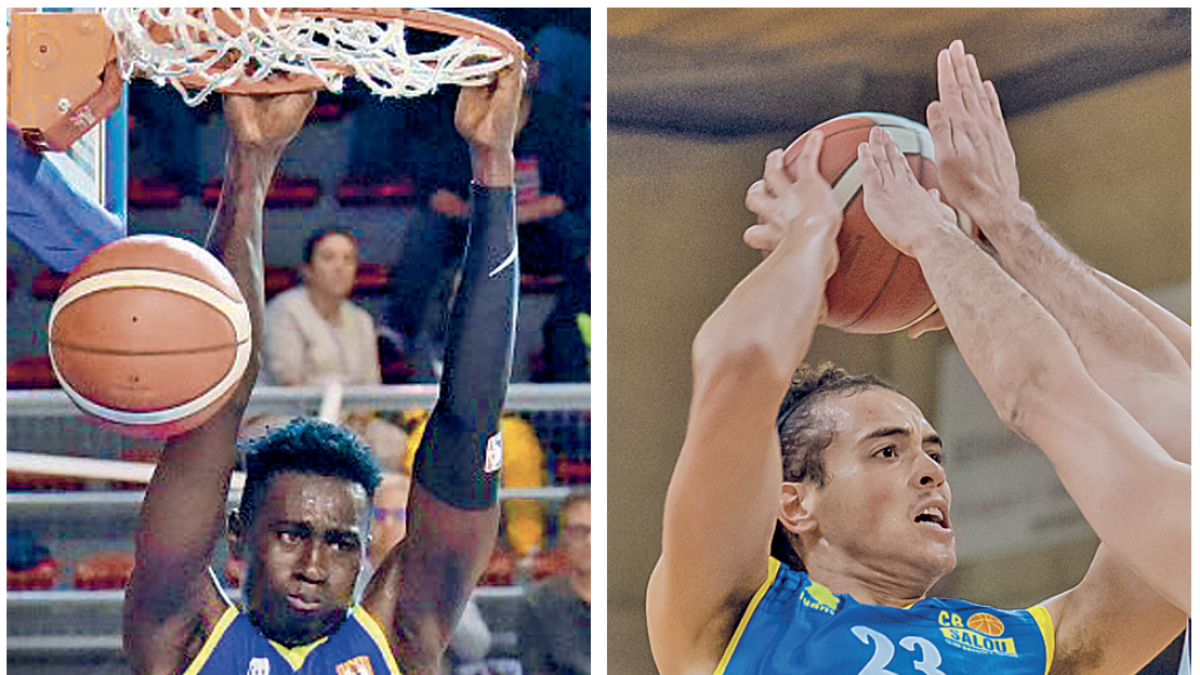 Ousmane Ndour CBT) i Oliver Bieshaar (CB Salou).