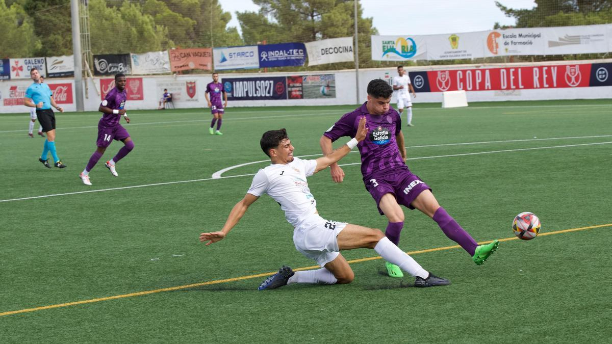 Ian Martínez aquesta temporada amb la Penya Deportiva.
