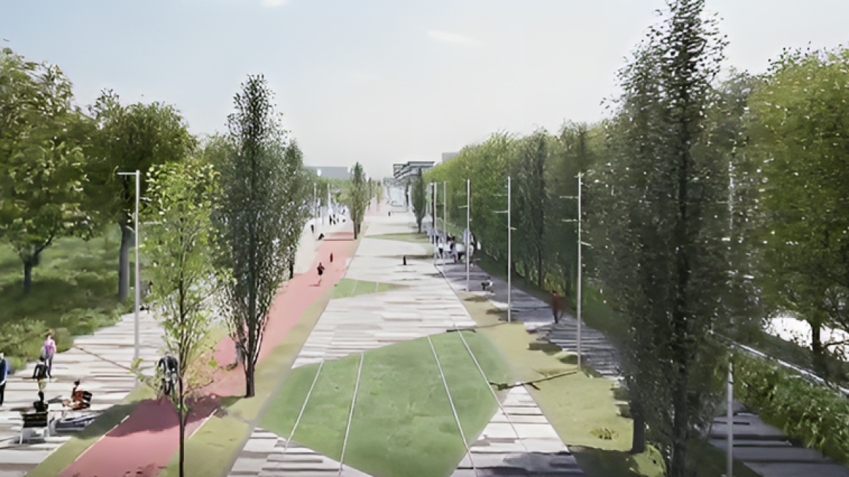 Imatge virtual dels possibles canvis que es projecten