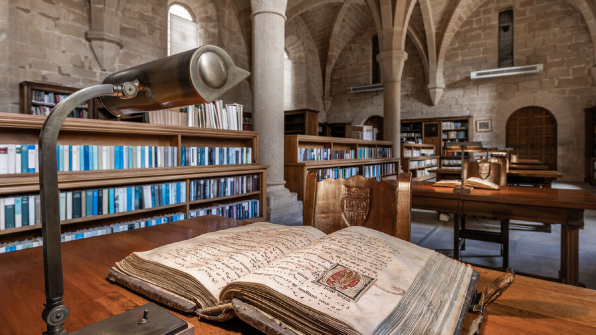 Scriptorium del Monestir de Poblet.