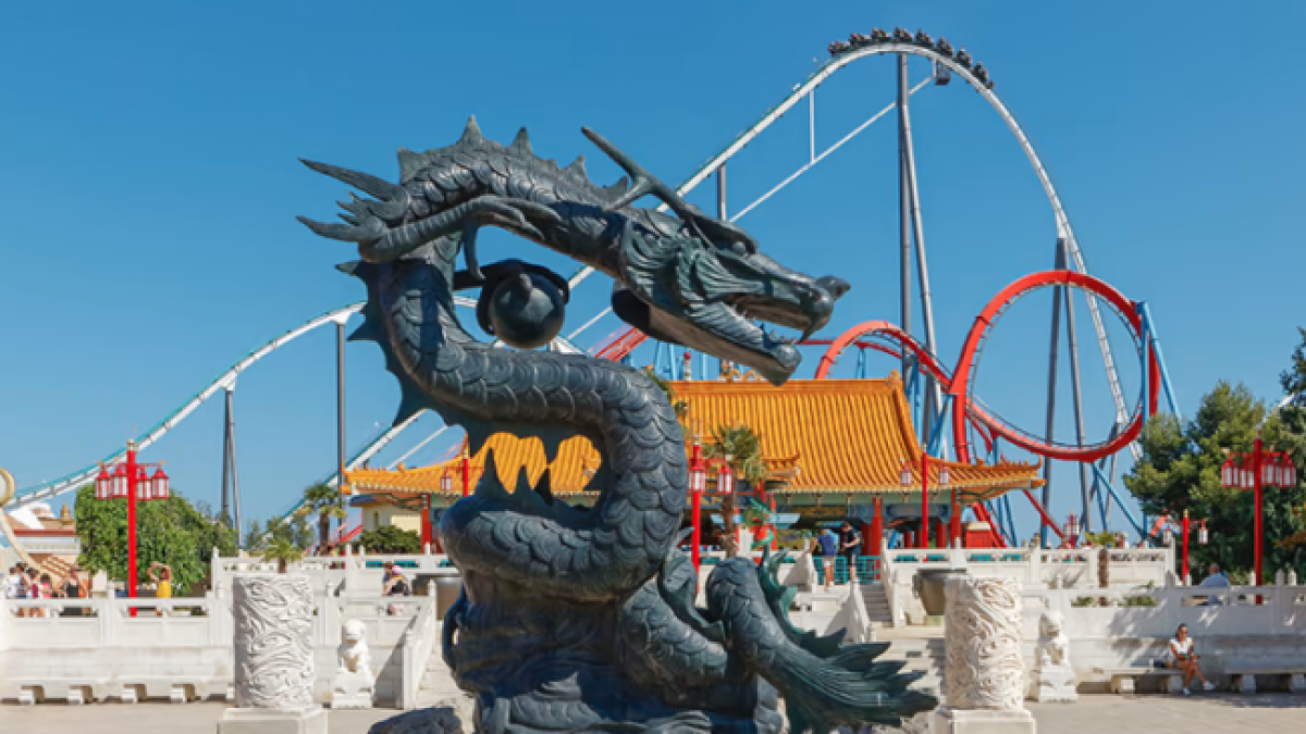 Imagen de archivo del Parque Port Aventura.